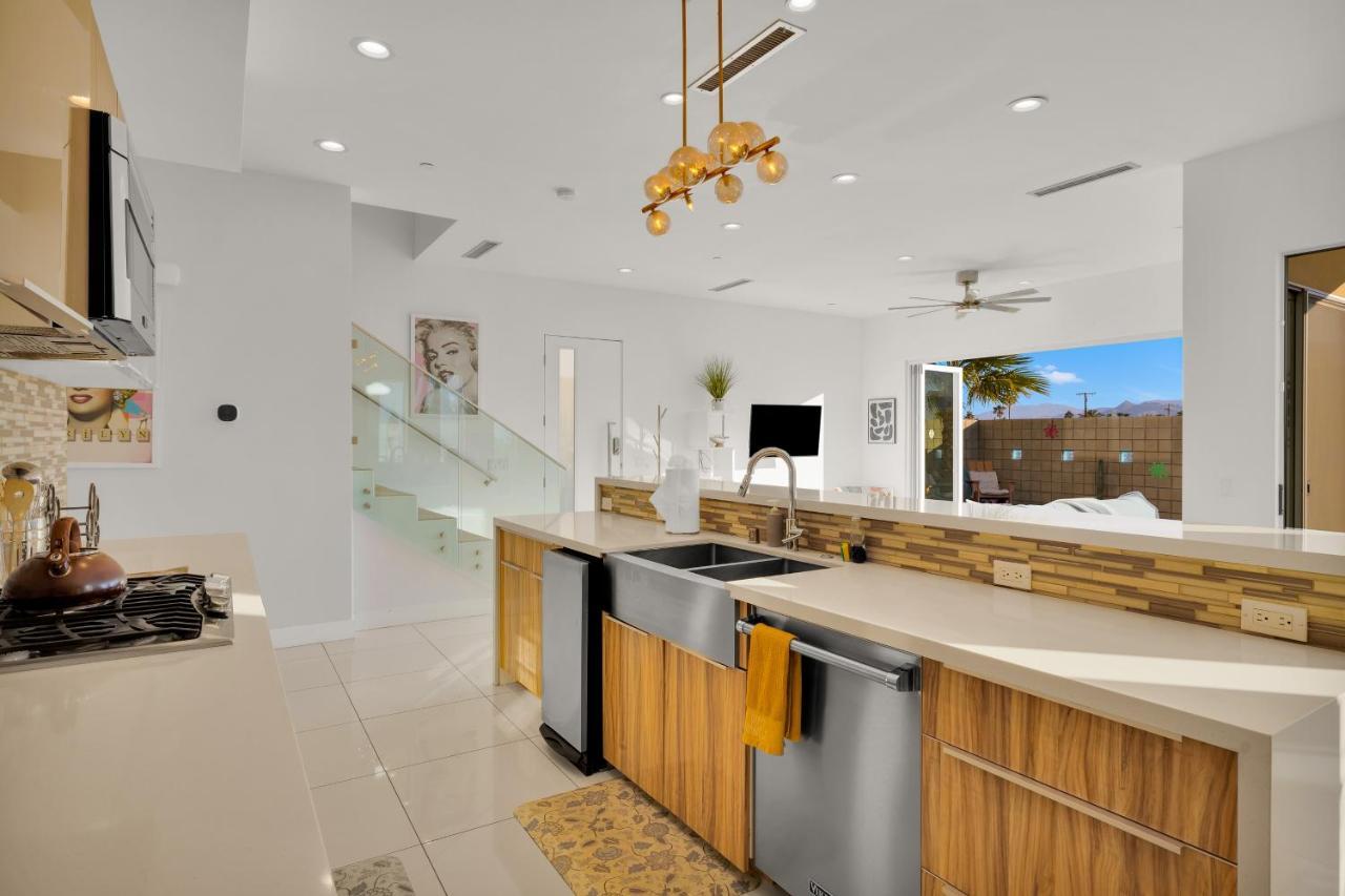 Breathtaking Luxury Villa Architectural Jewel 棕榈泉 外观 照片